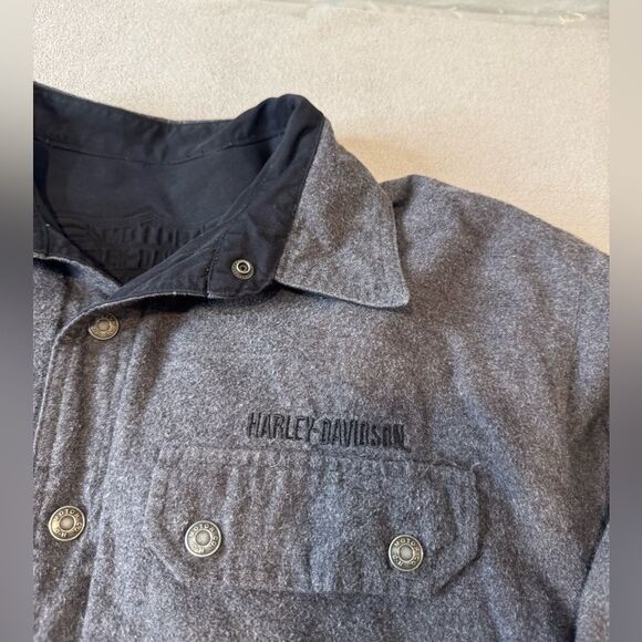 Mens Harley Davidson Reversible L light jacket men’s - Picture 13 of 16